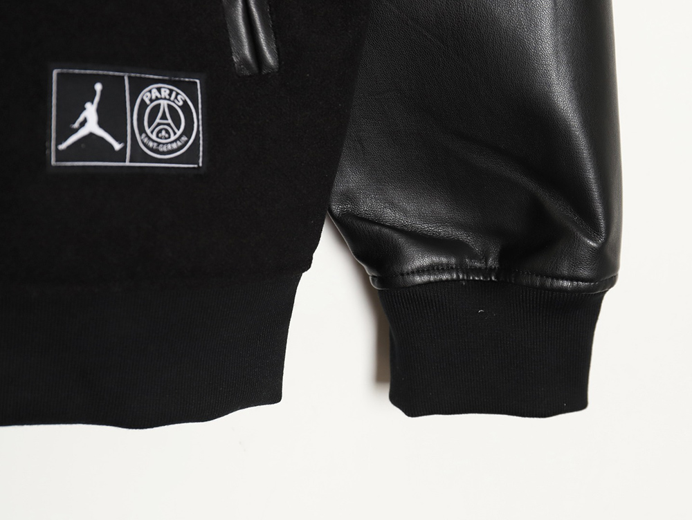 Air Jordan x Paris Saint-Germain wool baseball jacket