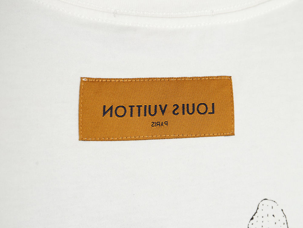 Louis Vuitton employee limited printed short sleeves