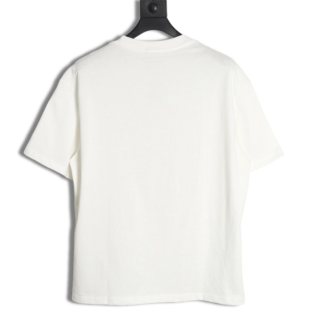 Loewe offset letter print short sleeves