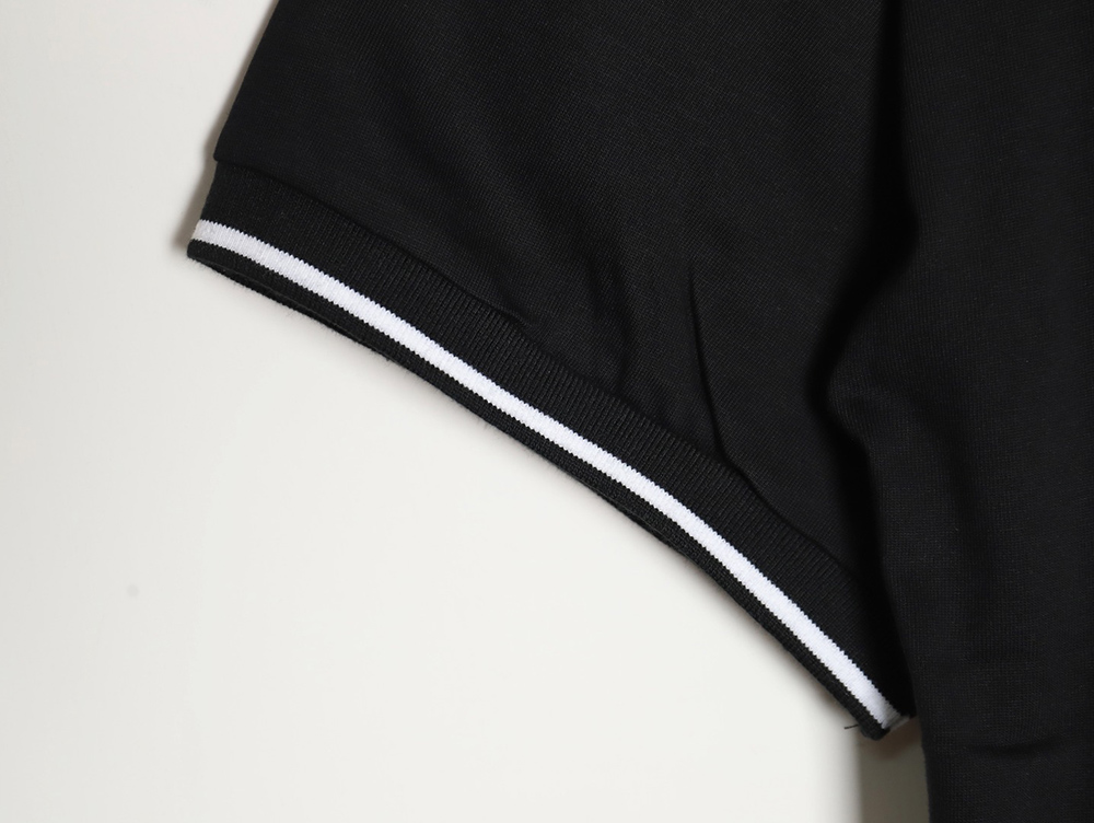 Prada 24ss embroidered lettering short sleeves