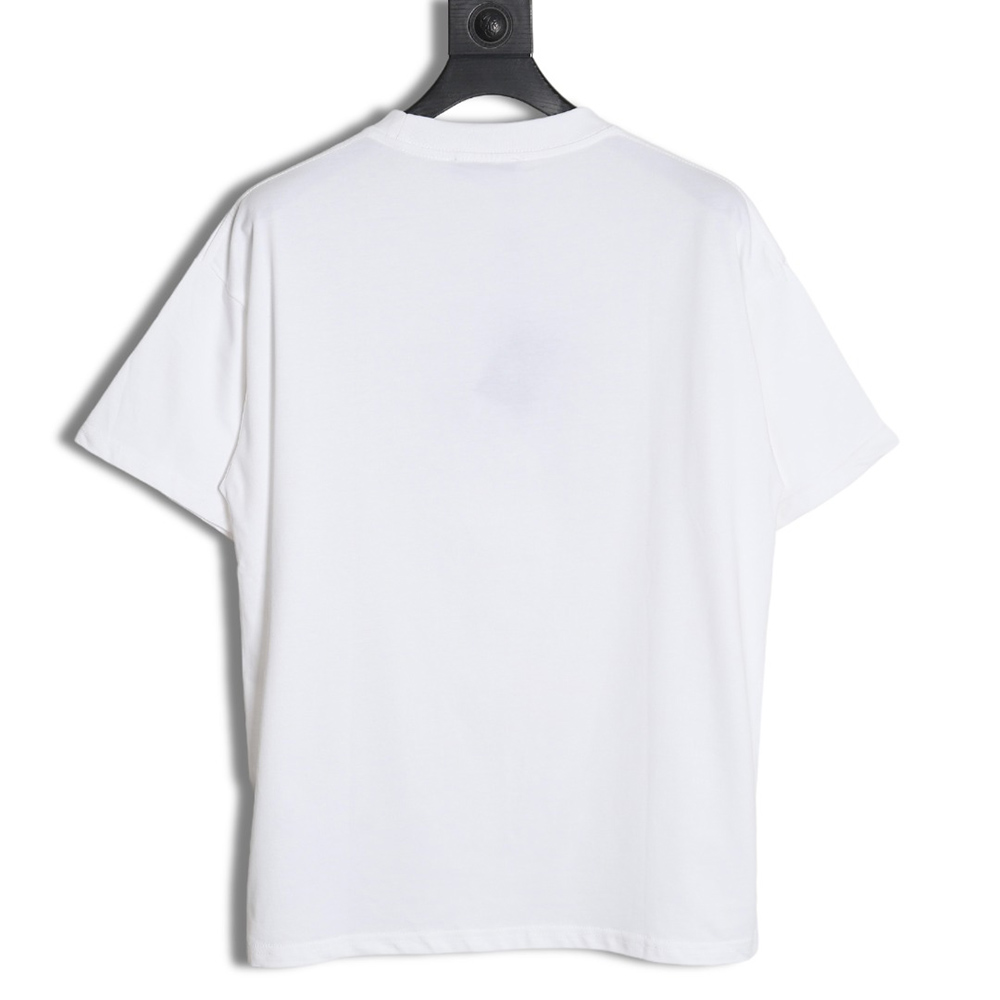 Prada 24ss toothbrush embroidered letter logo short sleeves
