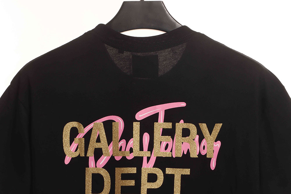 Gallery Dept Neon Lady Wineglass Lettering Short Sleeve