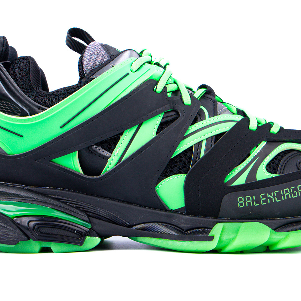 Balenciaga Track Trainer Sneaker Black Green