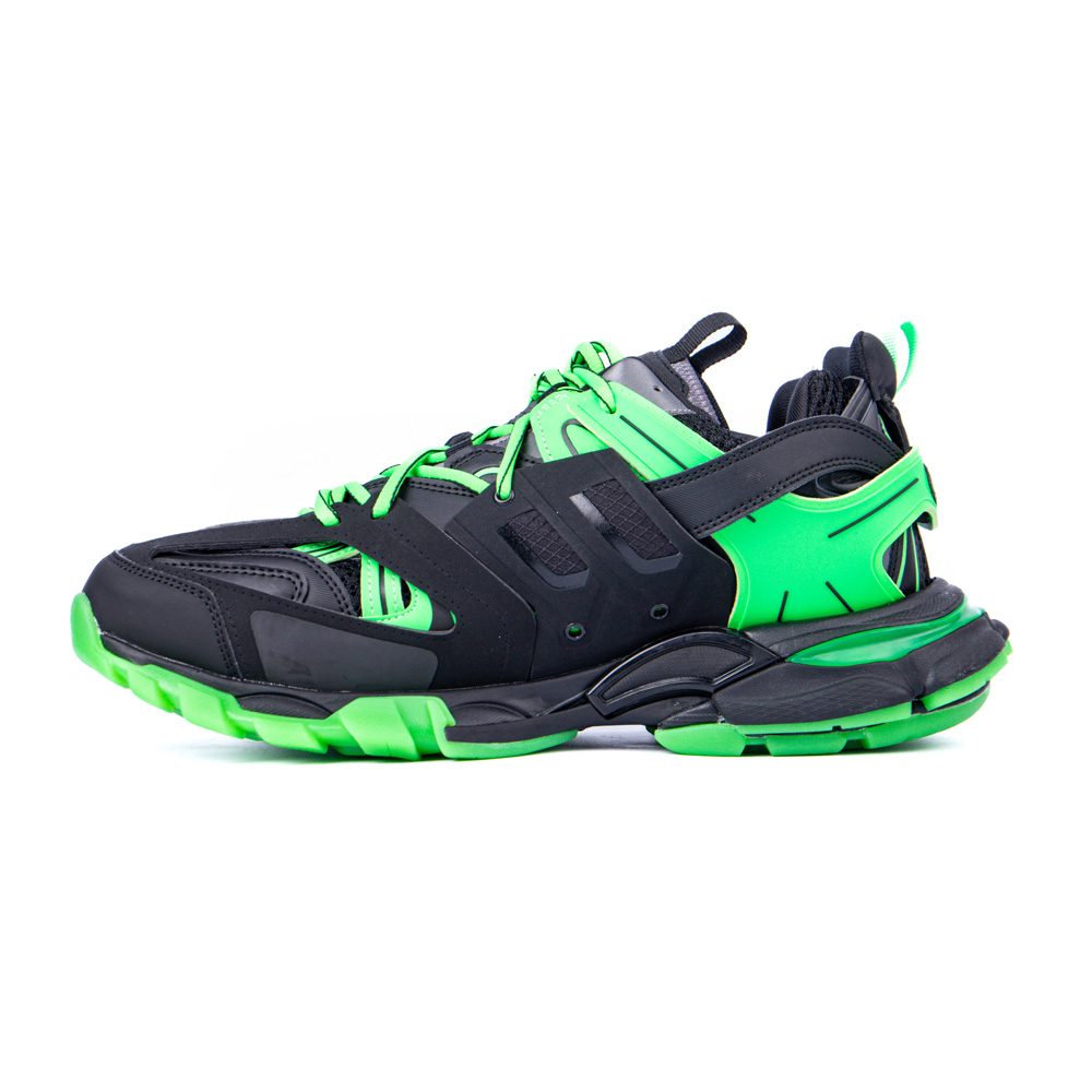 Balenciaga Track Trainer Sneaker Black Green
