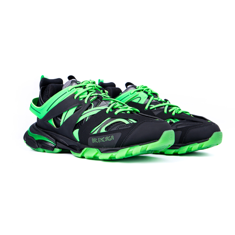Balenciaga Track Trainer Sneaker Black Green