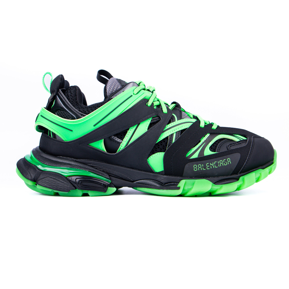 Balenciaga Track Trainer Sneaker Black Green