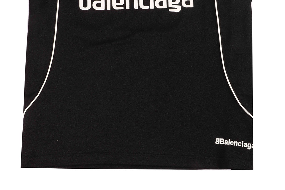 Balenciaga & Manchester United football embroidered short sleeves