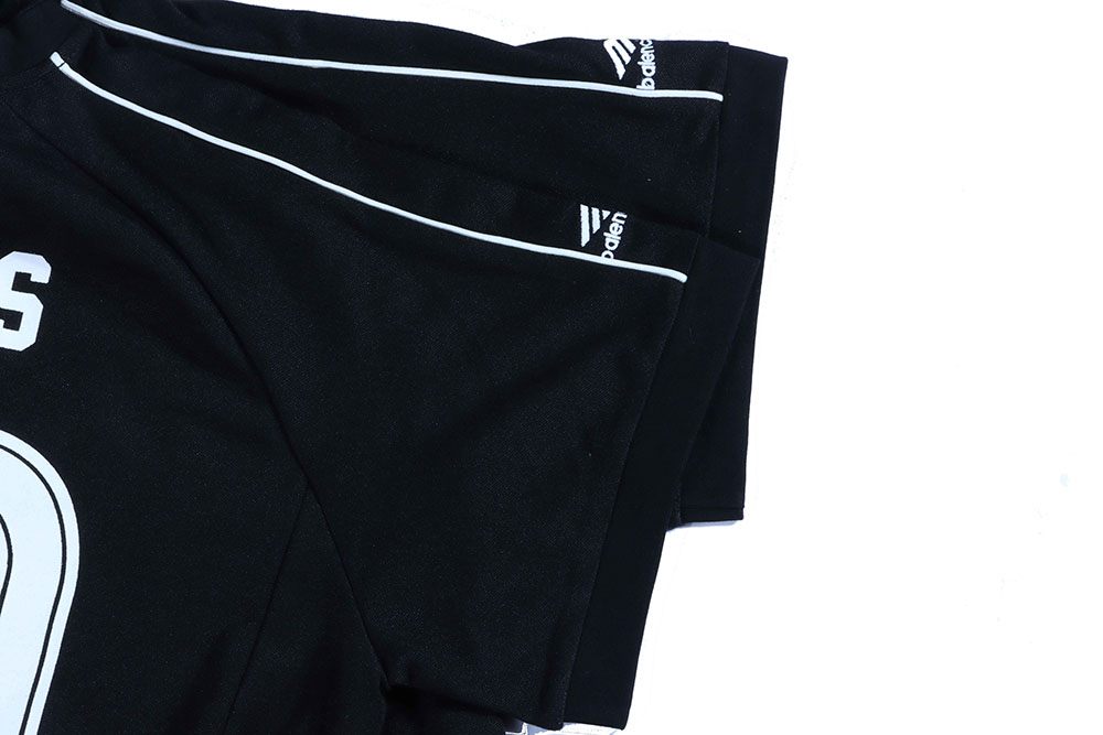 Balenciaga & Manchester United football embroidered short sleeves