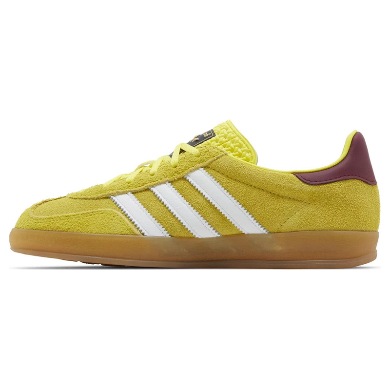 Adidas Gazelle Indoor 'Bright Yellow Burgundy'