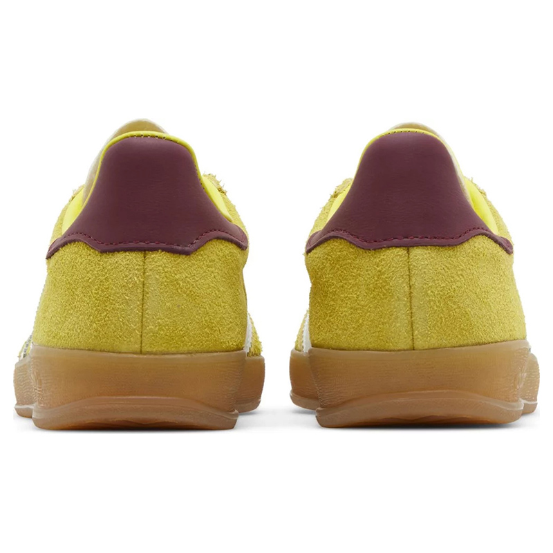 Adidas Gazelle Indoor ''Bright Yellow Burgundy''