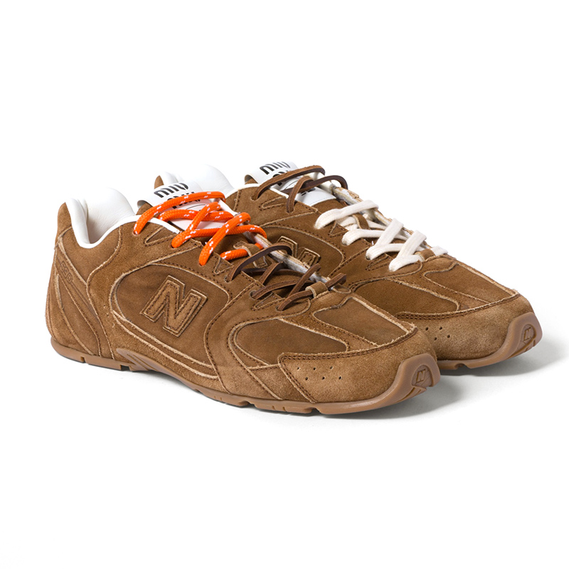 New Balance X Miu Miu 530 SL suede sneakers
