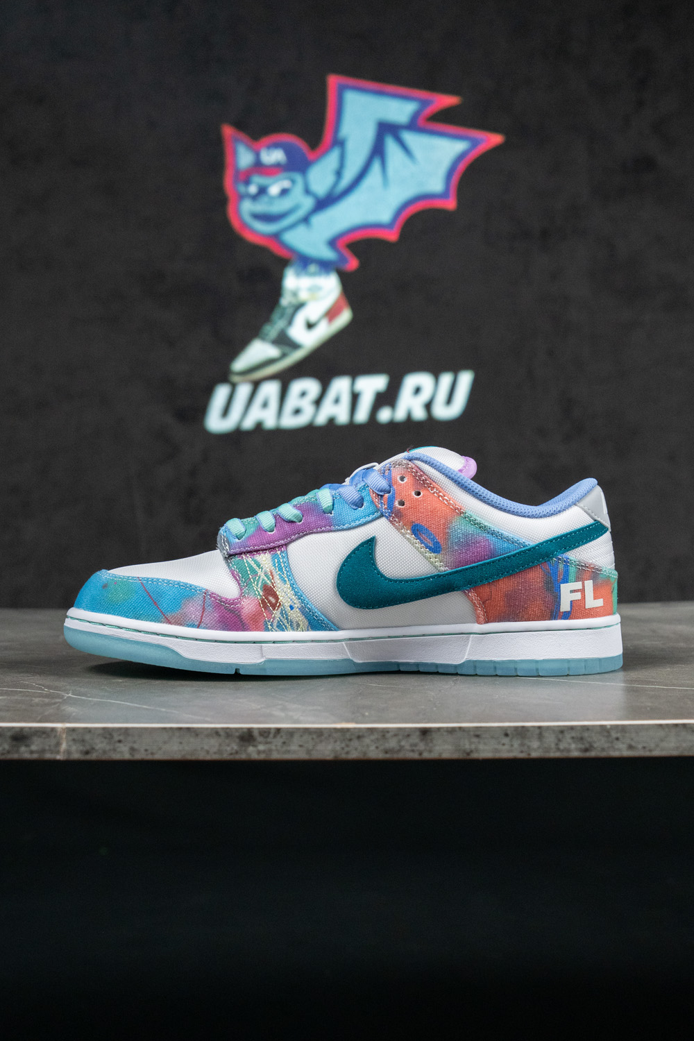 Futura Laboratories x Dunk Low SB 'Bleached Aqua'