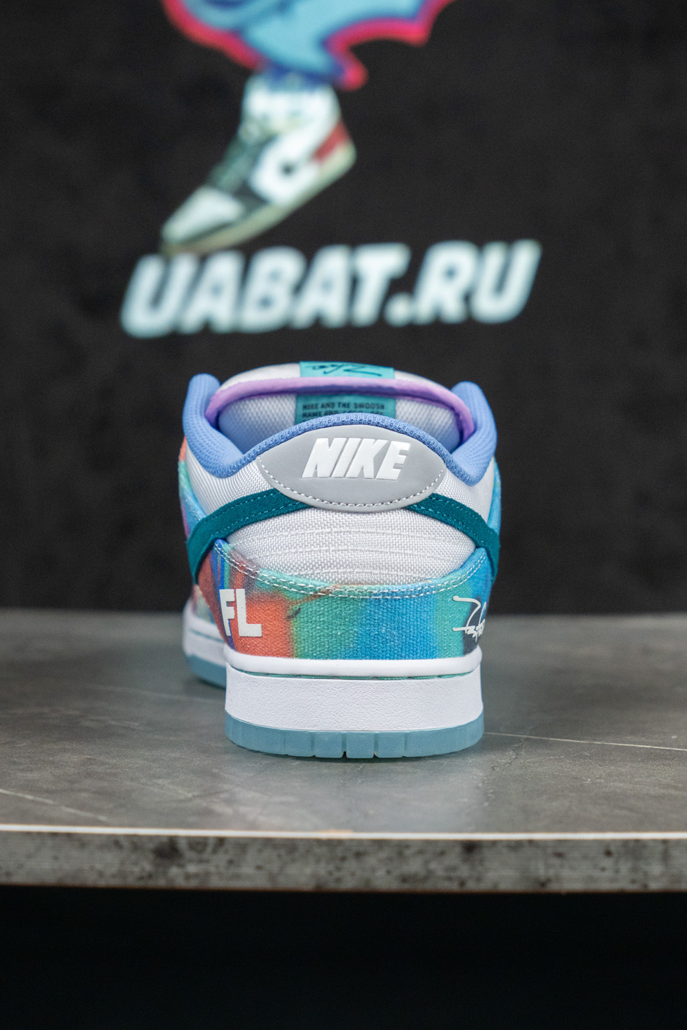 Futura Laboratories x Dunk Low SB 'Bleached Aqua'