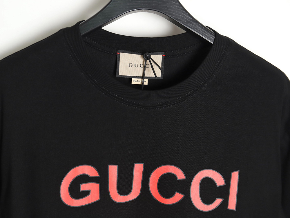 Gucci 24ss new cartoon pattern series round neck short sleeves