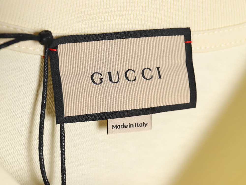 Gucci 24ss new cartoon pattern series round neck short sleeves TSK1