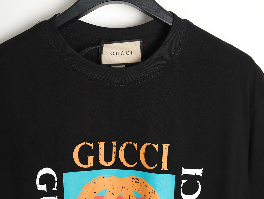 Gucci 24ss square lock round neck short sleeves