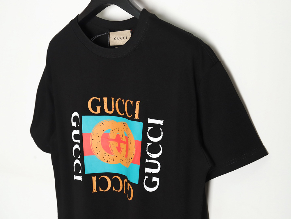 Gucci 24ss square lock round neck short sleeves