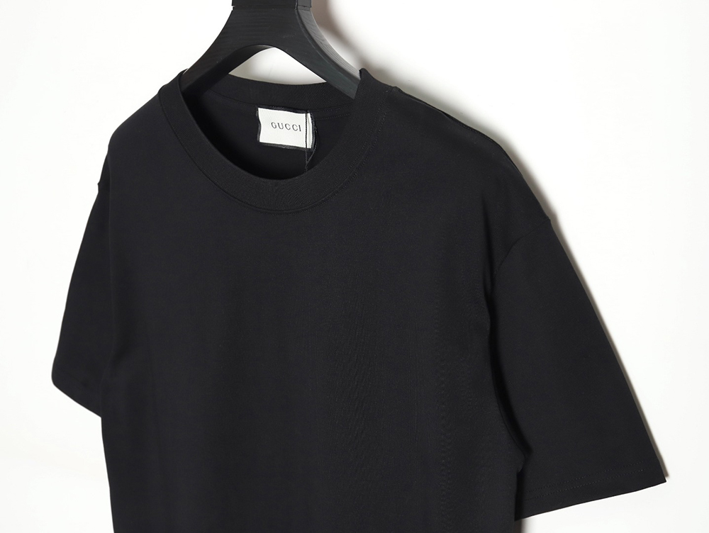 Gucci 24SS hem letter short-sleeved T-shirt
