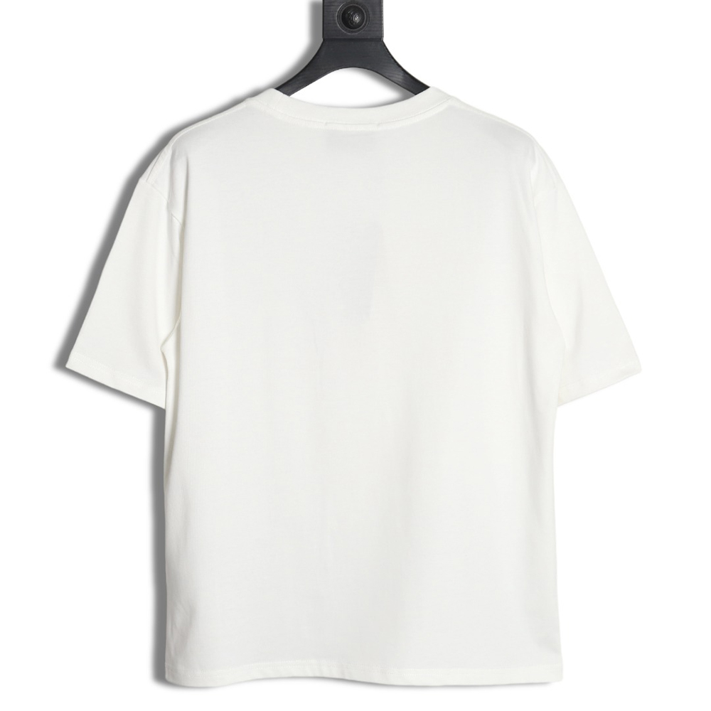 Gucci 24SS hem letter short-sleeved T-shirt TSK1