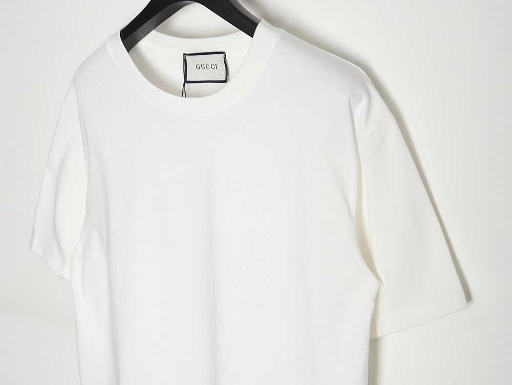 Gucci 24SS hem letter short-sleeved T-shirt TSK1