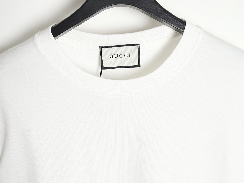 Gucci 24SS hem letter short-sleeved T-shirt TSK1