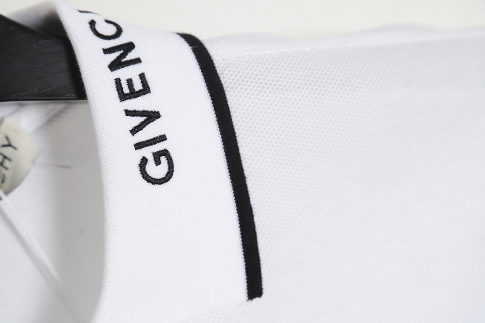 Givenchy GVC23SS4G embroidered collar short-sleeved POLO shirt