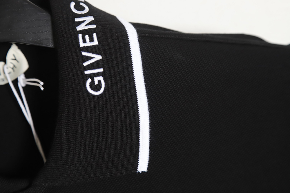 Givenchy GVC23SS4G embroidered collar short-sleeved POLO shirt TSK1