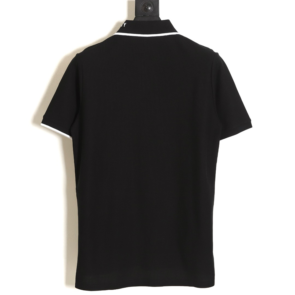 Givenchy GVC23SS4G embroidered collar short-sleeved POLO shirt TSK1