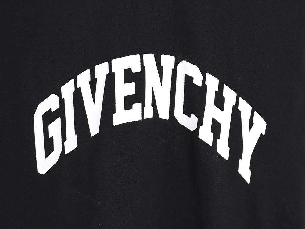 Givenchy 23SS arc printed letter short-sleeved T-shirt