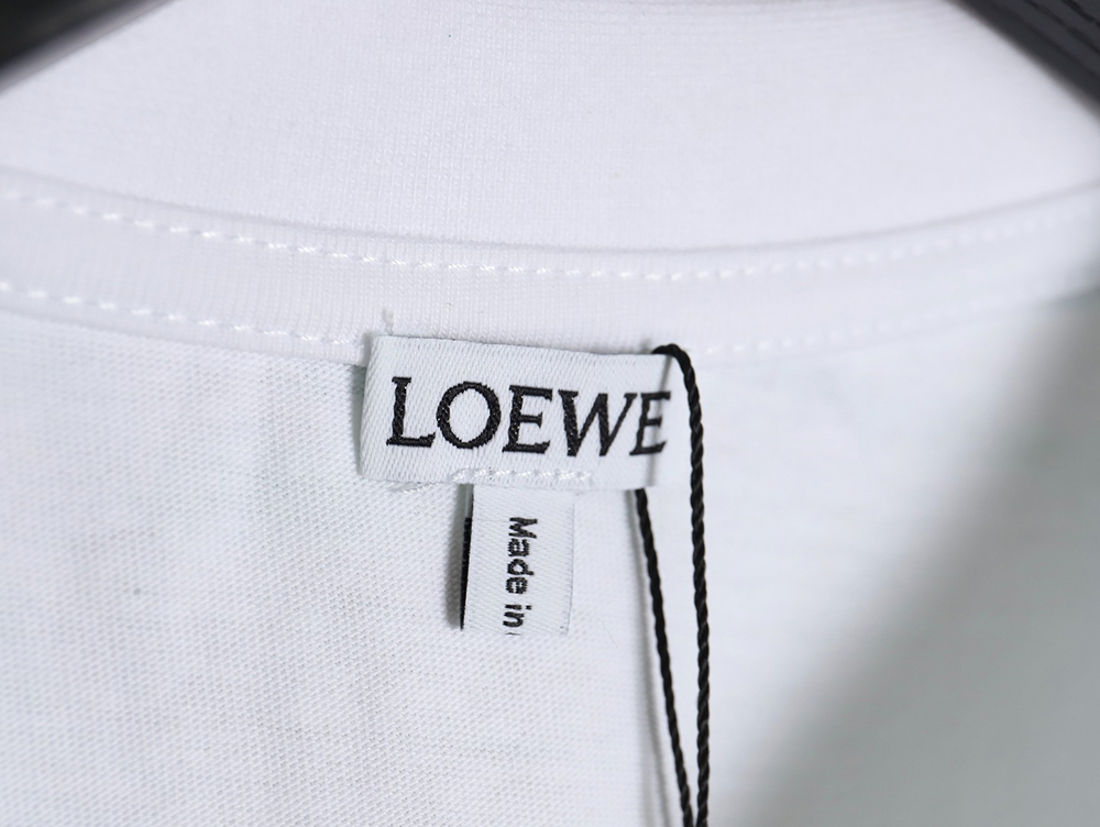 Loewe 24SS graffiti tie-dye short-sleeved T-shirt