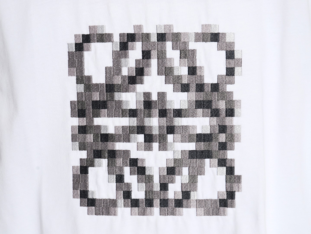 Loewe 24SS mosaic short-sleeved T-shirt