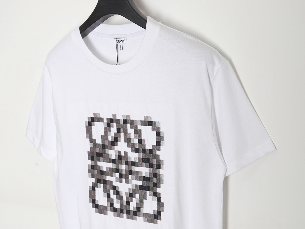 Loewe 24SS mosaic short-sleeved T-shirt