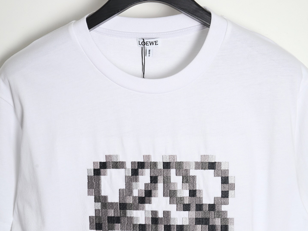 Loewe 24SS mosaic short-sleeved T-shirt