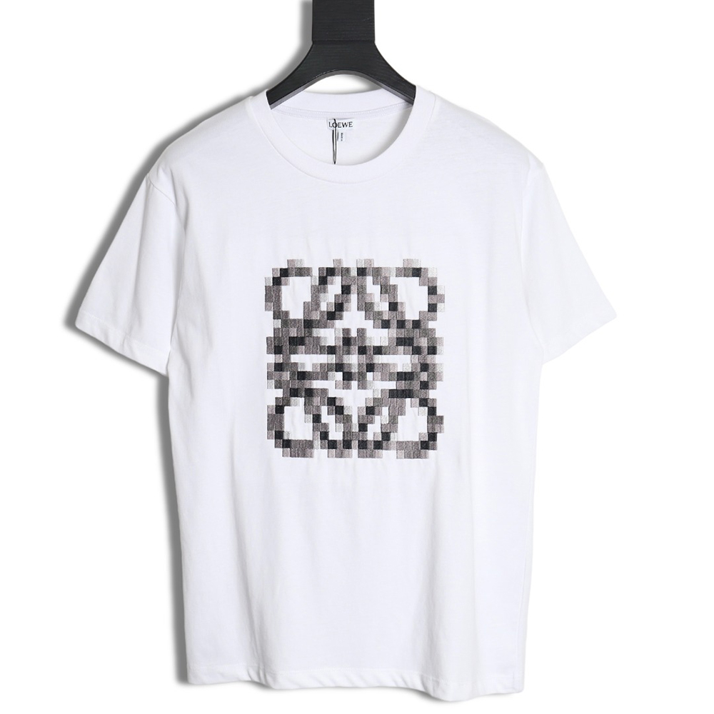 Loewe 24SS mosaic short-sleeved T-shirt