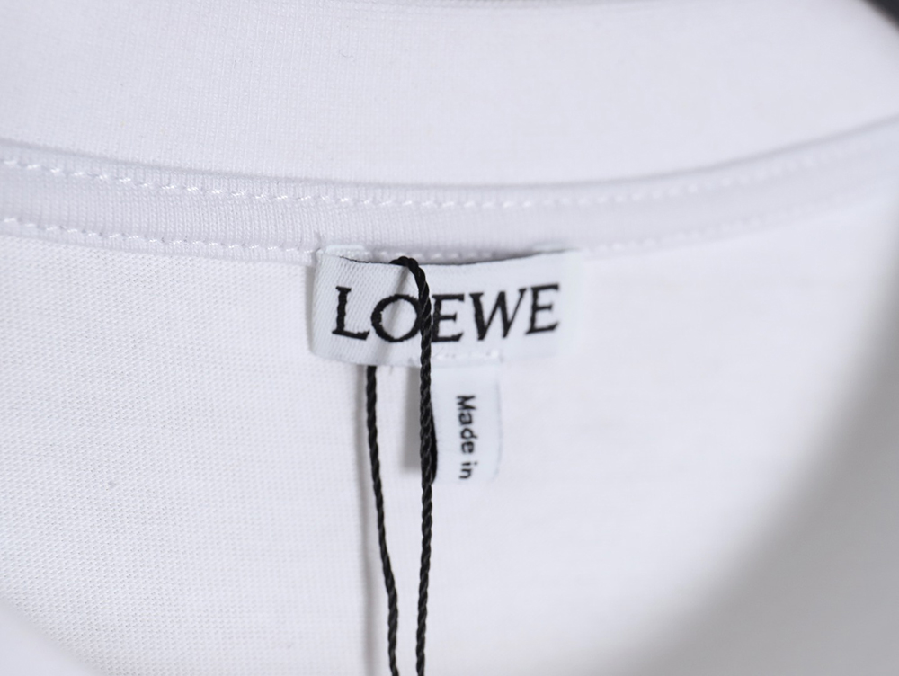 Loewe 24SS mosaic short-sleeved T-shirt