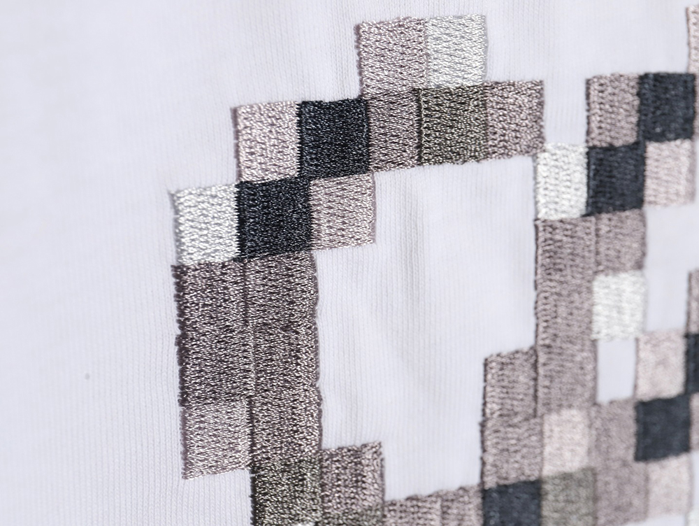 Loewe 24SS mosaic short-sleeved T-shirt