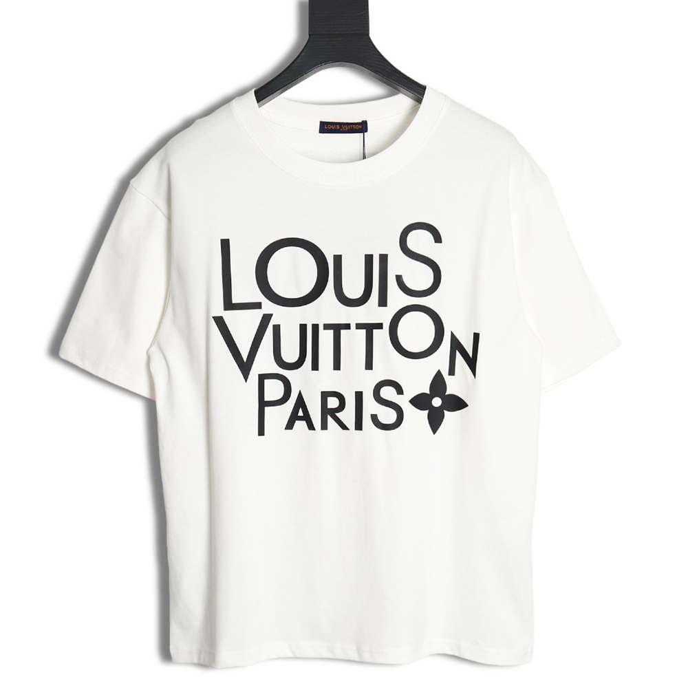Louis Vuitton LV 23SS large letter short-sleeved T-shirt