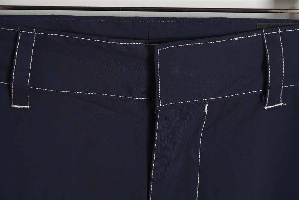 Prada 23SS topstitch trousers