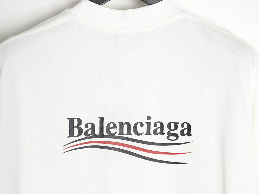 Balenciaga 24ss Coke wave print short sleeves