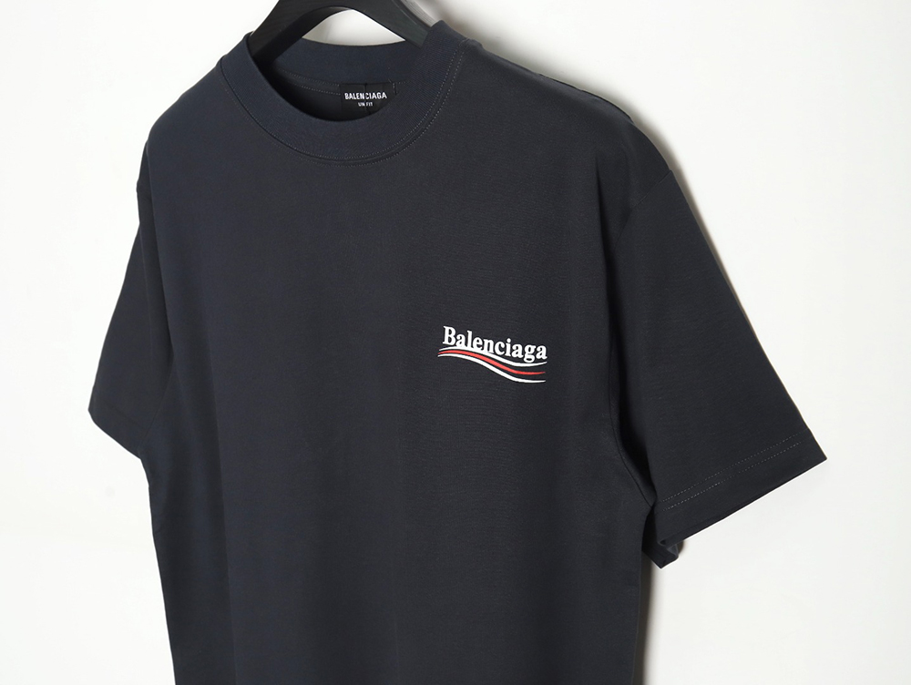 Balenciaga 24Ss cola wave print short sleeves TSK2