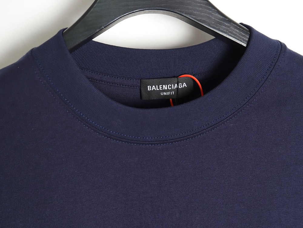 Balenciaga 24Ss cola wave print short sleeves TSK3