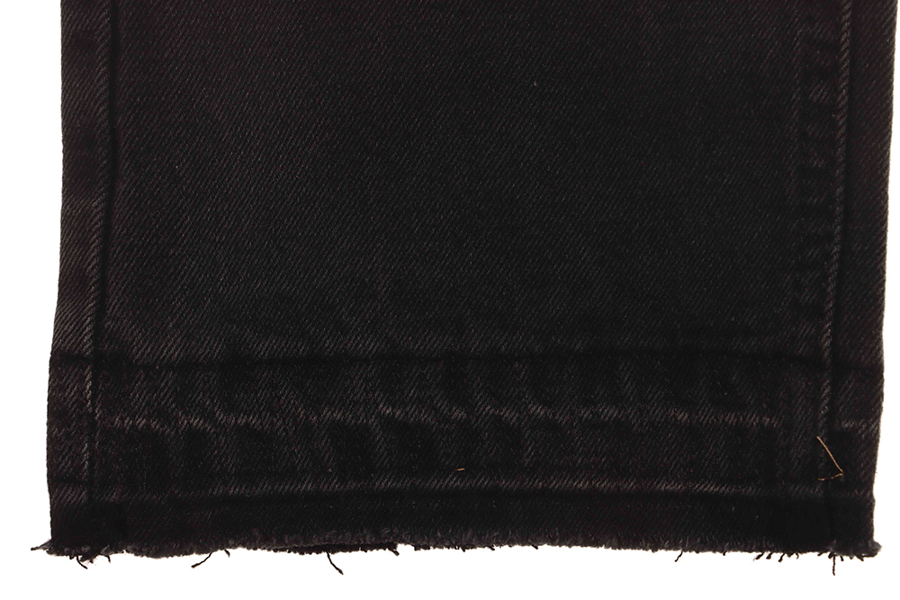 Chrome Hearts patchwork leather cross denim trousers