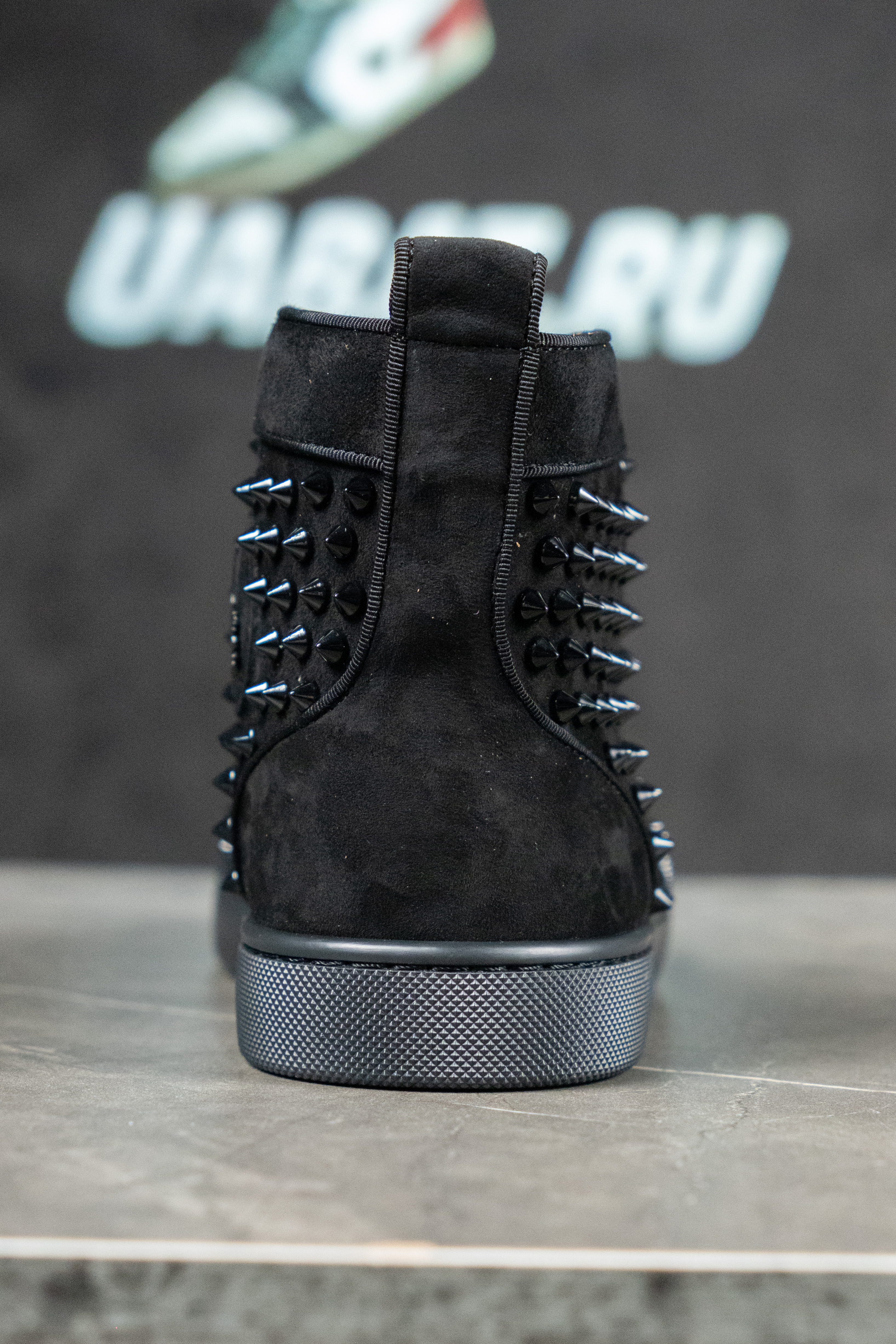 SSENSE Christian Louboutin Black Louis Orlato Sneakers