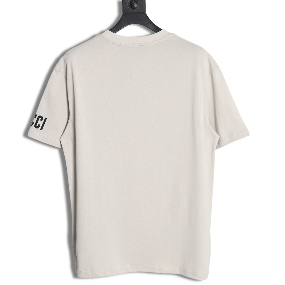 Gucci 24ss spring and summer new round neck short sleeves