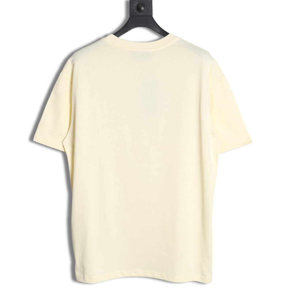 Gucci new frog prince pattern printed short sleeves