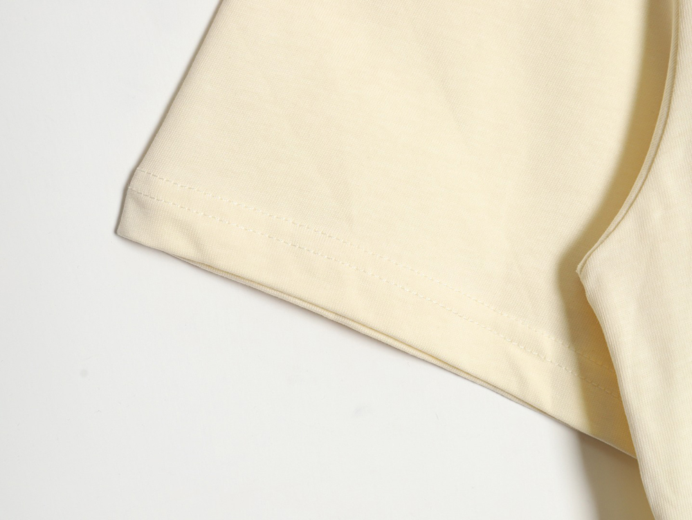 Gucci new frog prince pattern printed short sleeves