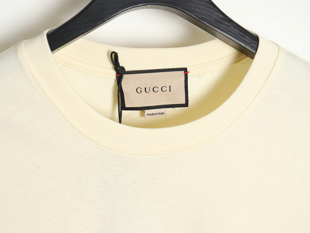 Gucci classic letter logo mushroom print T-shirt