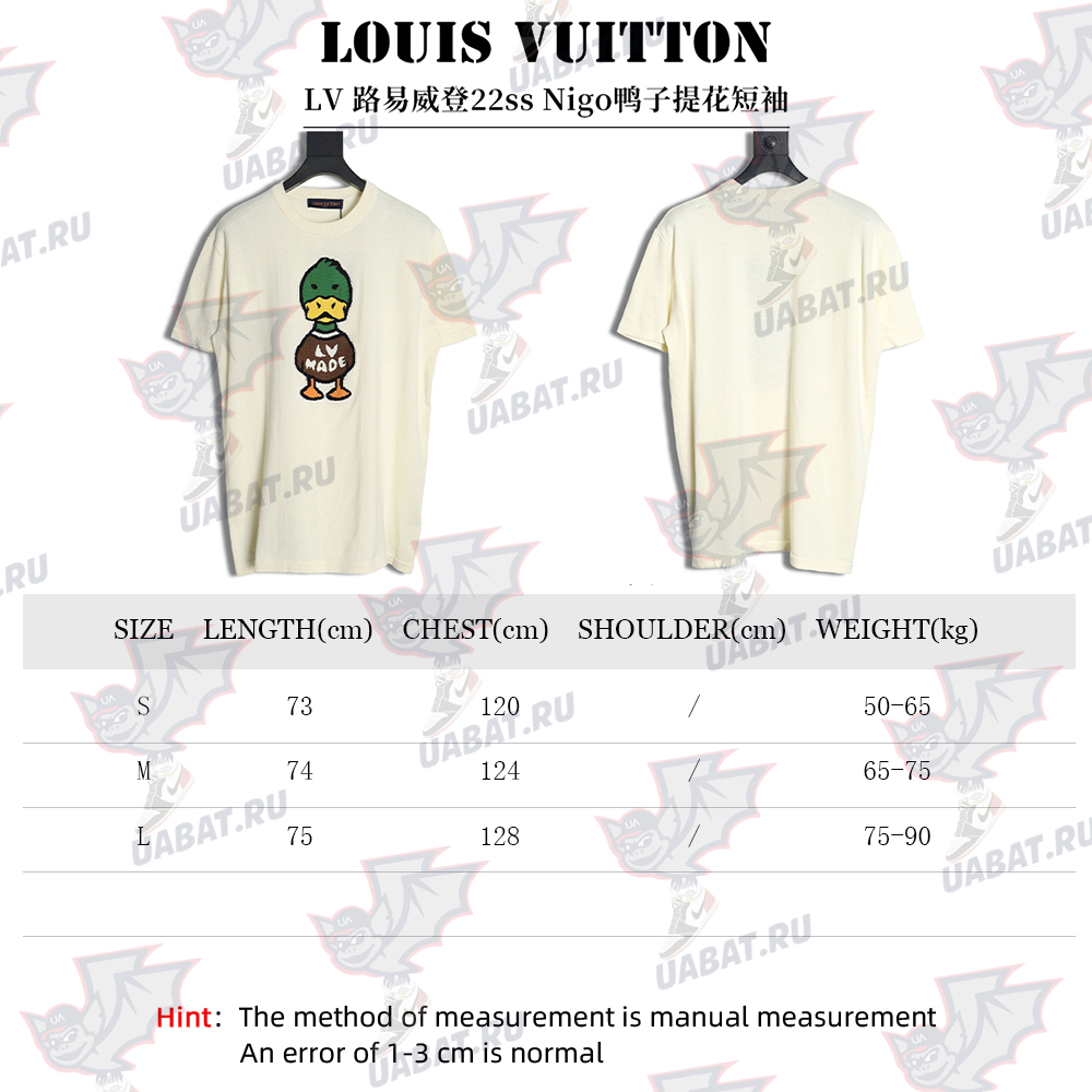 Louis Vuitton 22ssNigo duck jacquard short sleeve