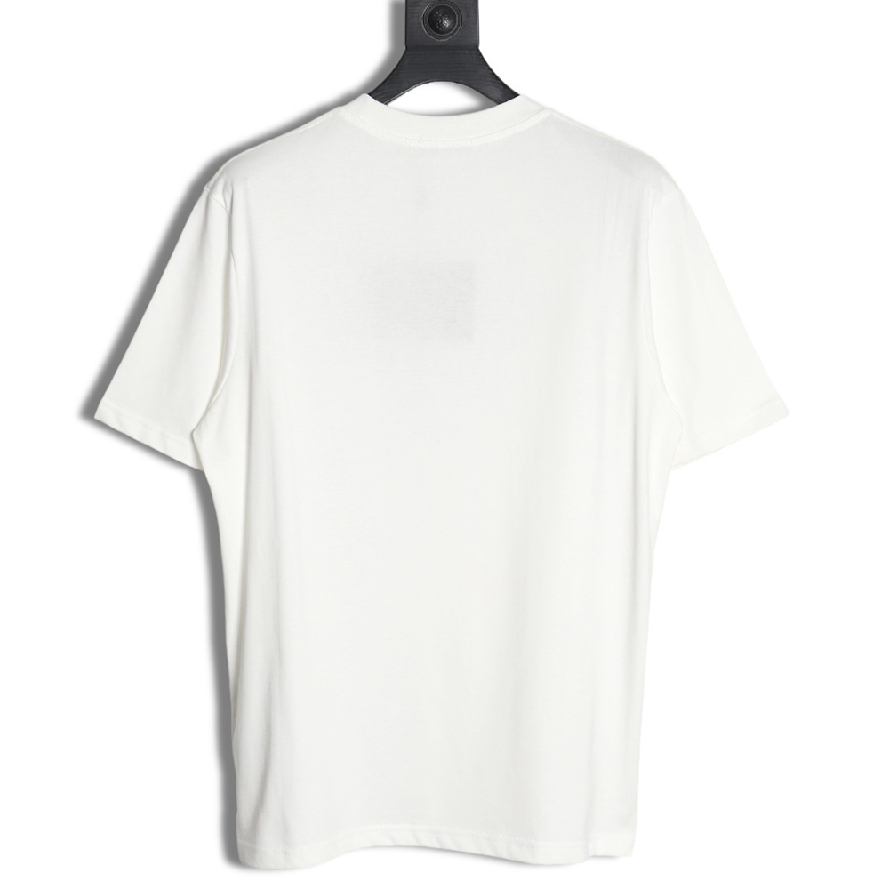 Prada chest monogram short-sleeved T-shirt TSK1