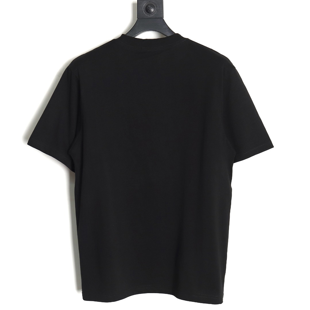 Prada chest monogram short-sleeved T-shirt TSK2